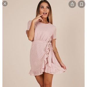 Showpo  perfect solution dress in blush